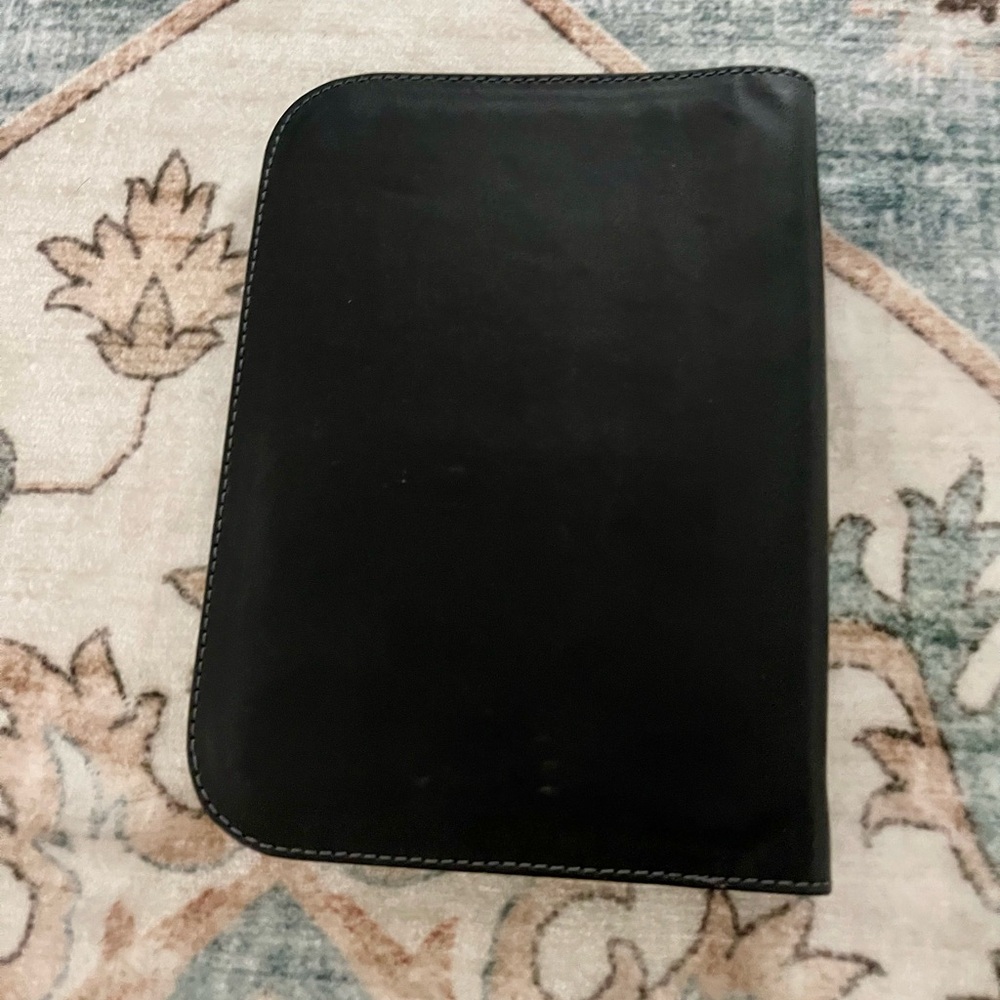 Courreges Leather Portfolio Vintage 80’s Wallet